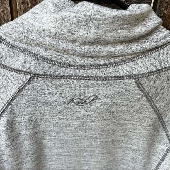 KUHL Lea Pullover NWOT Cowl Longsleeve Top In Ash Sz M - Picture 6 of 15